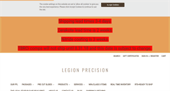 Desktop Screenshot of legion-precision.com